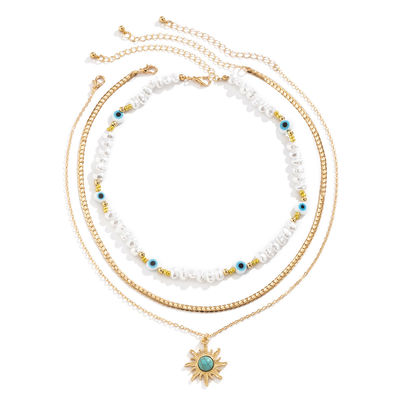 Prático Luxo Ladies Fancy Necklace Portátil Para festa de casamento
