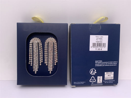 Mulheres Prata Moda Tassel Brincos Multiscene Revestimento