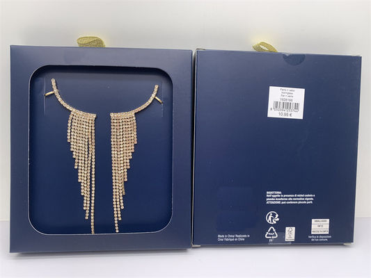 Cristal Tassels Brinquedos de moda brincos material de liga de strass
