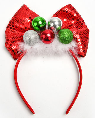 Portáteis Miúdas Acessórios de Cabelo de Férias, Banda de Cabeça de Arco de Natal