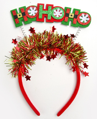 Prática mulher, faixa de cabelo de Ano Novo, faixa de cabeça multiuso de Natal.