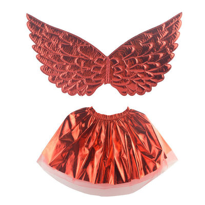Red Kids, acessórios de cabelo de férias, vestido de anjo multifuncional.