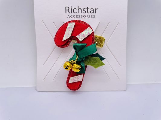 Clip de cabelo portátil durável de Natal, acessórios de cabelo de Natal para crianças