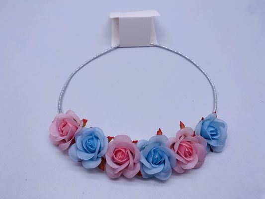 Crianças Flores Elastic Hair Bands Borracha Moda Para Casamento