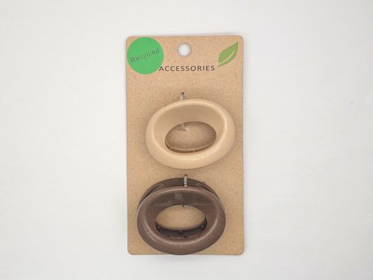 Várias Formas Reciclados Grampos de Garra de cabelo de plástico Eco-friendly Biodegradável Diferente cor