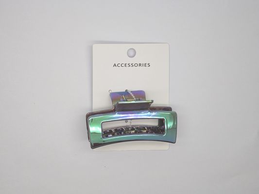 Clip de garras acrílicas personalizadas versáteis para cabelos com design complexo de vários tamanhos