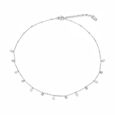 Braceletes de metal elegantes com encanto para mulheres