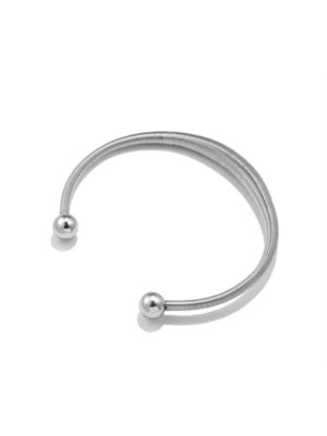 Pulseira de prata para uso diário ou festa