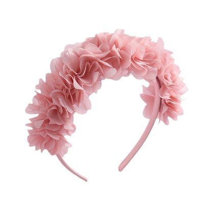 Banda de cabelo rosa para uso diário ou ocasião especial