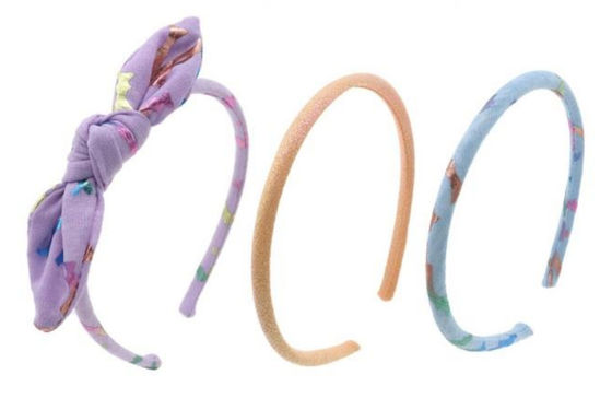 Banda de cabelo infantil com nó e design básico para personalização