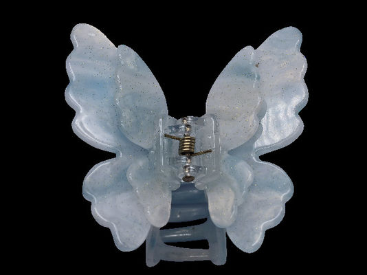 Grampos de garras de cabelo de borboleta de moda com várias cores