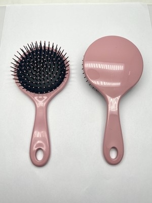 Peites de cabelo de forma redonda com acessórios de cabelo de uso múltiplo em design leve e cores diversas