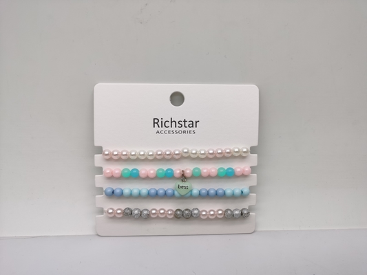 Várias Formas Estilo Moda Pulseira de contas Para Crianças ocasião de aniversário