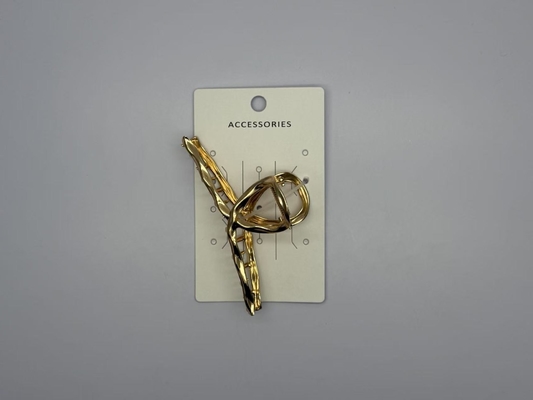Grampos de garras de cabelo de metal unisex com desenho simples em quantidade múltipla