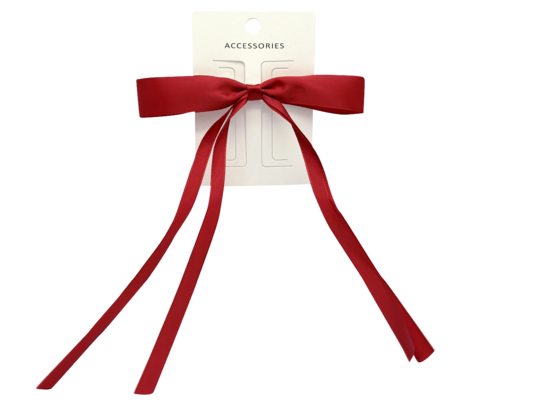 Fabric Hair Clips Korean Ribbon Bow Women Hair Accessories