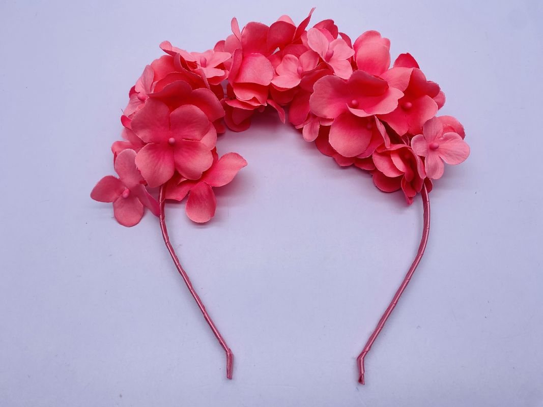 Meninas Prática Floral Decor Headband, portátil linda flor de cabelo Band