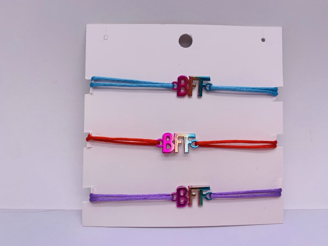 Braceletes de moda para mulheres de cor Corda de 7 polegadas 8 polegadas Design clássico