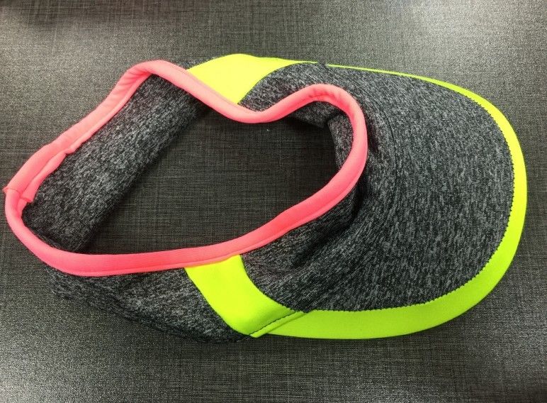 Faixa de cabeça de treino com borda absorvente de suor Multicolor portátil
