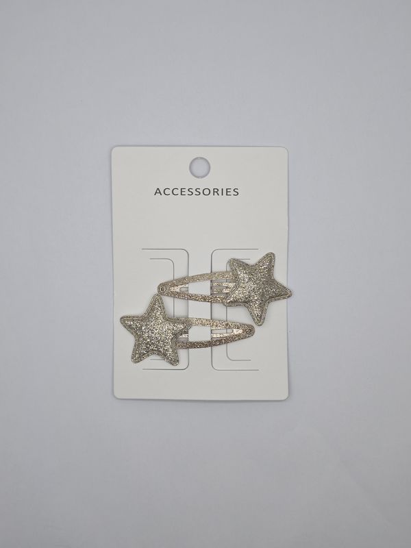 Clipes de cabelo para crianças em forma de estrela Acessórios de cabelo para meninas de todas as idades