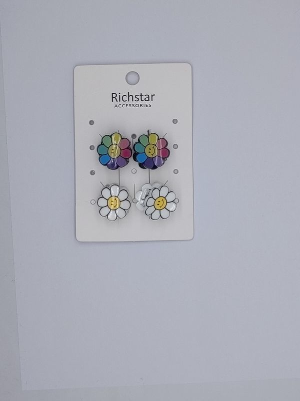 Grampos de garras de cabelo acrílico de flores em vários tamanhos e estilos para qualquer ocasião