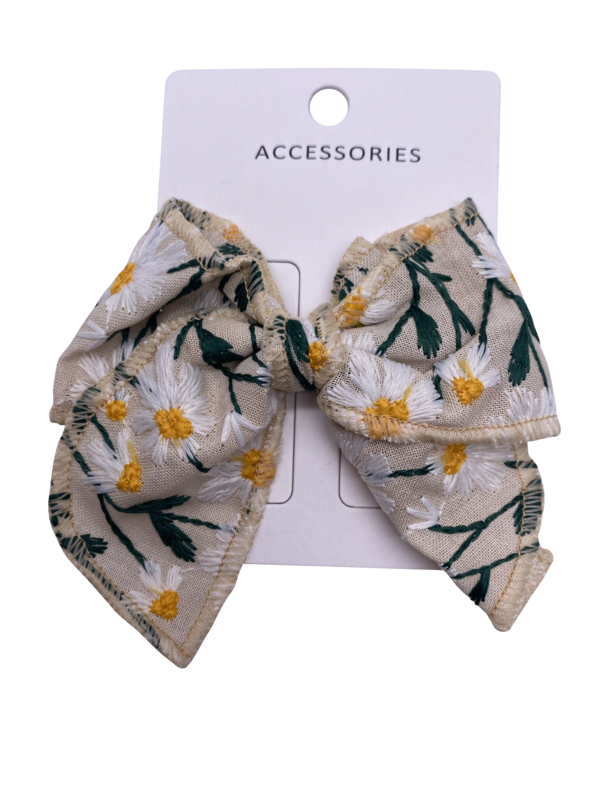 Custom Handcrafted Baby Girl Hair Bows with Clip Fastening